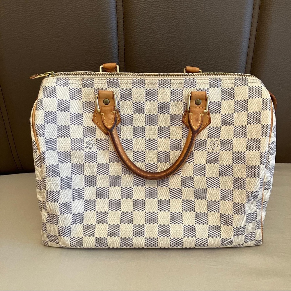 Louis Vuitton Speedy 30 Damier Azur